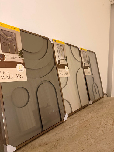 Gerahmte led wandbilder - gerahmte,
