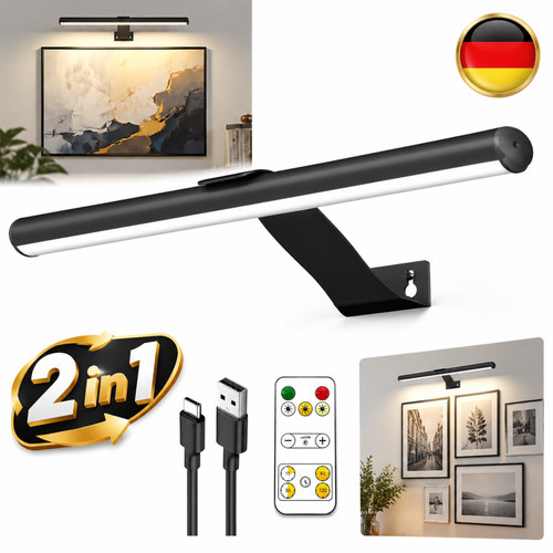 Led kabellose bilderleuchte - led,
