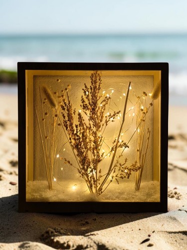 Golden dunes led bild sand - led,
