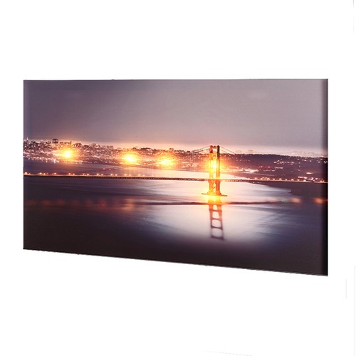 Led leinwandbild wandbild - led,