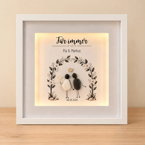 Steinbild geschenk hochzeit - steinbild,