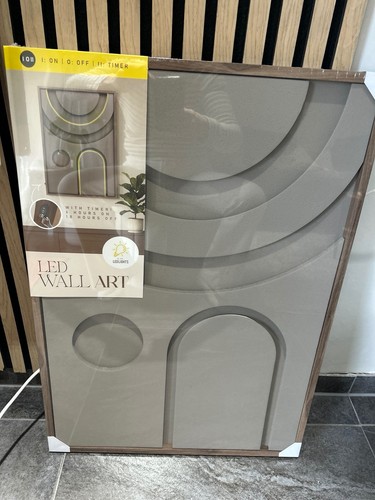 Led bild mit beleuchtung - led, groß