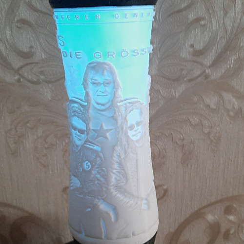 Led lampe zylindrisch mit - led,