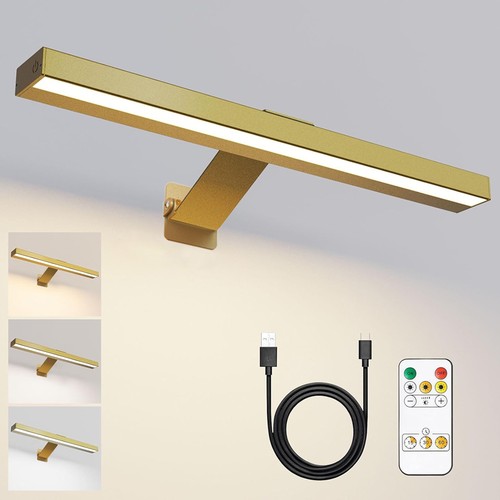Led bilderleuchte gold - led,