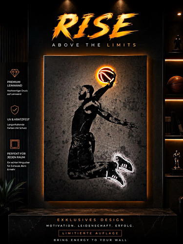 Titel led leinwandbild - titel:, “led