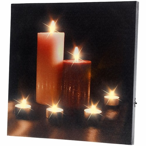 Infactory led leinwandbild mit - infactory, led-leinwandbild