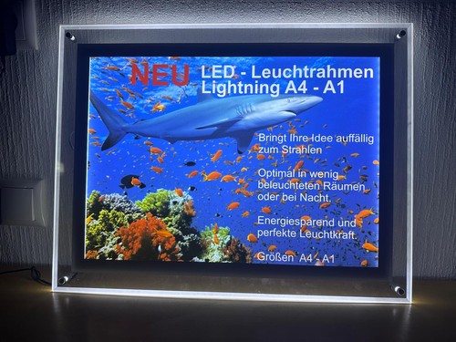 Led leuchtrahmen - led,