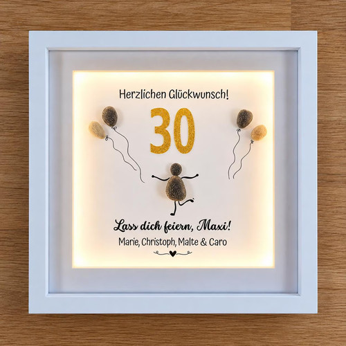 Steinbild geschenk geburtstag - steinbild,